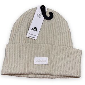 Adidas Beanie Adult One Size Tan Beige One Size Fits Most Winter Casual‎